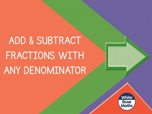 Spr7.5.8 - Add and subtract fractions with any denominator