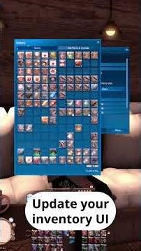 Update Your Inventory UI | FFXIV Expanded and Open All Inventory