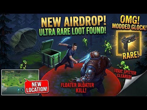 Never Skip Airdrops in LDOE! Clearing the Zone for EPIC Rewards 🧟‍♂️