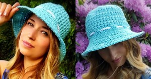 "Let the Sun Shine!" Sun Hat - Free Crochet Pattern