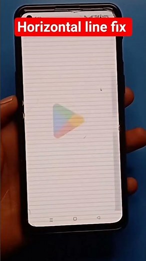 horizontal line on phone screen/how to fix horizontal line on phone screen #shortvideo #shortsvideo
