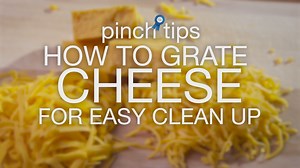 How to Grate Cheese for Easy Clean Up