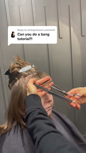Choppy Bang Tutorial by Joyce Fransson