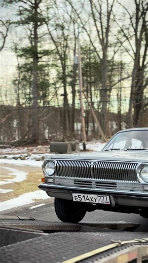 From Soviet streets to a new chapter! 🚖✨ Watch this classic 1976 Volga GAZ M24 taxi take its final ride onto the transporter and head to its new home. A true piece of automotive history on the move! #VolgaGAZM24 #ClassicCarJourney #RetroTaxi | AlphaCars & Motorcycles