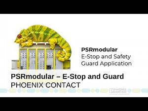 PSRmodular – E-Stop and Safety Guard Application