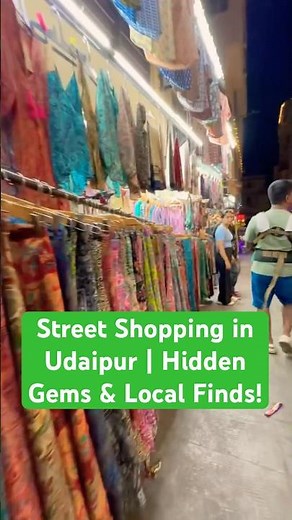 Shop like a local in Udaipur! Explore colorful markets & hidden gems
