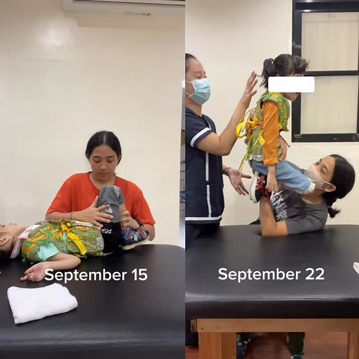 1.2K views · 4.9K reactions | Targeting neck and trunk extension. Big change on her 6th session. She was able to keep her body upright and was challenged to do lateral righting reaction even! | Kids Advanced Therapy Center | Facebook