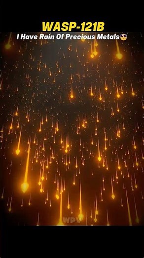 Unbelievable Alien Rain in the Universe☠️ #shorts #science #space