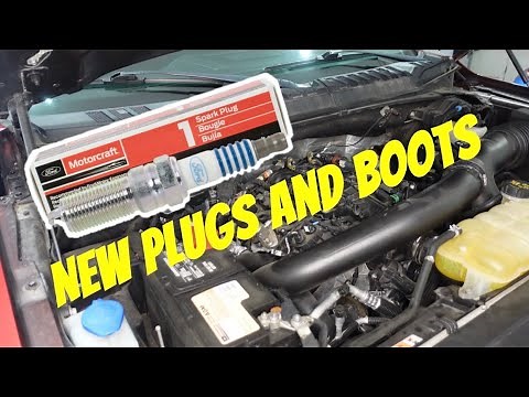 Ford 3.5 Ecoboost spark plugs and boots