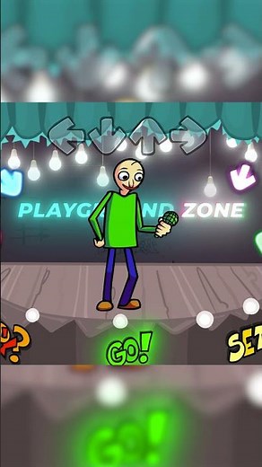 FNF Baldi's vs Miss Circle | Playground Test VS Gameplay