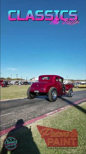 🔥 1930–31 Ford Model A Hot Rod Drive-By! Chrome & Attitude!
