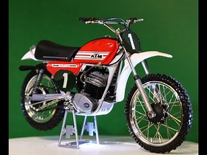 KTM 250MX 1974 Protar 1/9 Scale HD