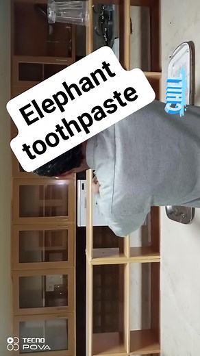 Creating "elephant toothpaste" involves a chemical reaction between hydrogen peroxide and potassium iodide. While the reaction itself doesn't produce vibrant colors, you can add food coloring to make it visually appealing. | Muhammad Qasim Nasar