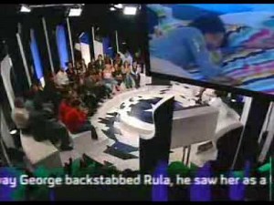 Russel Brand and Lauren Harries talk it out on vintageBig Brothers big Mouth