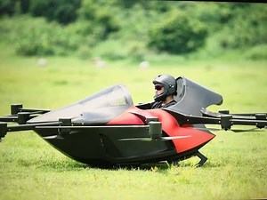 Inventor Creates A Human Sized Drone As A Flying Sports Car | Carscoops