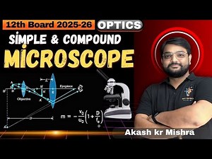 13. Compound Microscope | Simple Microscope | Optical Instruments | Ray optics | 12th physics #cbse