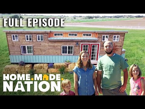 Family of Four Goes TINY (S4, E7) | Tiny House Nation | Full Episode | Home.Made.Nation