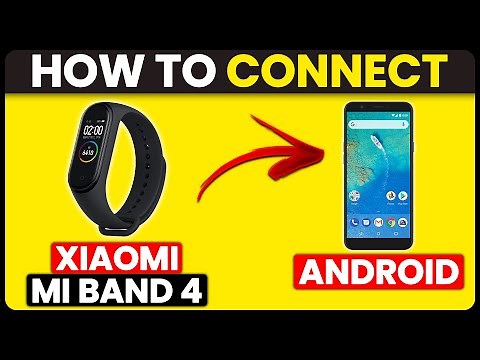How To Connect Xiaomi Mi Band 4 To Android (How To Setup And Pair Xiaomi Mi Band 4 With Android)