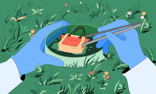 Leather is bad for animals and the planet — but what if we made it in a lab?