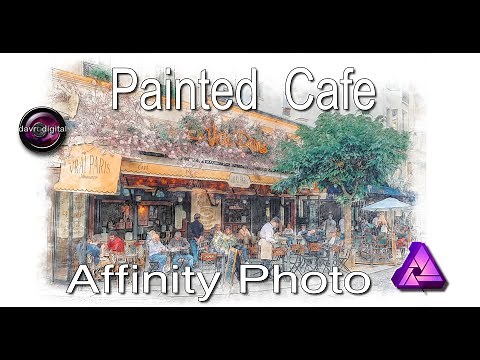 Painted Cafe Affinity Photo