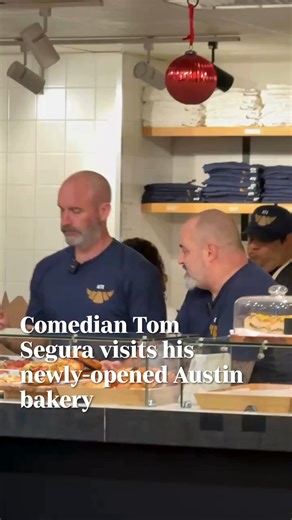 Austin American-Statesman on Instagram: "Comedian Tom Segura stopped by Austin's Ciccio Bomba, the Italian bakery he co-owns, on Wednesday. The appearance comes weeks after the bakery opened downtown at Fareground, adding a new all-day pastry and café option to the food hall. Read more at the link in bio. Video by @mikalacompton."