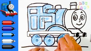 Thomas the Tank Engine ♦ Animated Drawing Tutorial ♦ Thomas & Friends