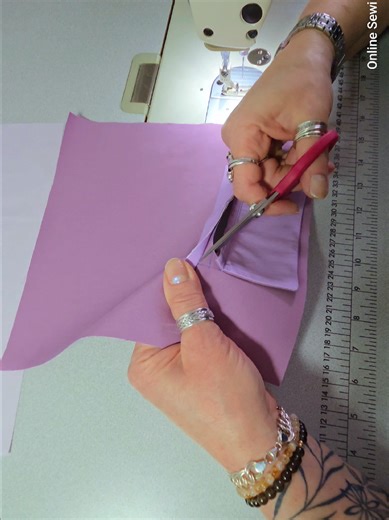 How to sew a single welt pocket with a flap #pocket #sewingtips #sewing #sewtok