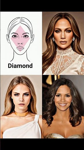 Best haircuts for diamond face shape🪷 #haircut#new#hairstyle #shorts#trending#fyp#diamondface#viral
