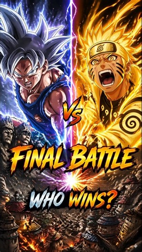 Goku vs Naruto Part 2 🔥 Final Battle in Konoha | Ultra Instinct vs Kurama Mode