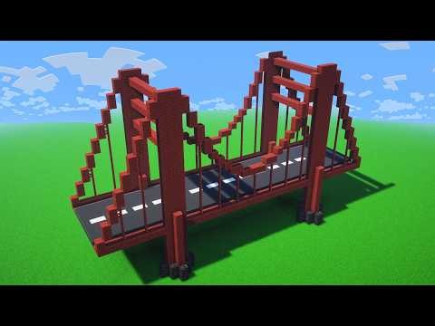 How to Build a Large Bridge in Minecraft 26.1 - Minecraft Big Bridge Tutorial