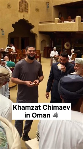 Khamzat Chimaev in Oman 🐺