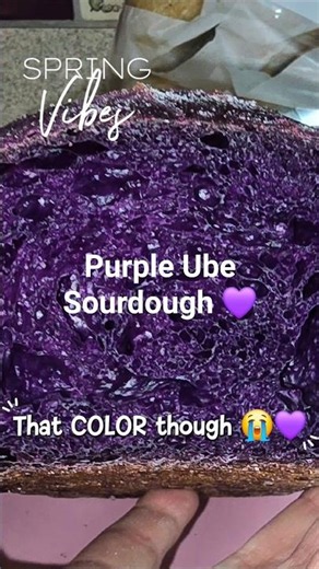 Easy Ube Sourdough Bread Recipe | Soft, Beautiful Purple Sourdough