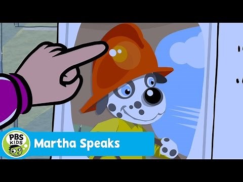 MARTHA SPEAKS | Helen reads "Firedog Freddie" | PBS KIDS