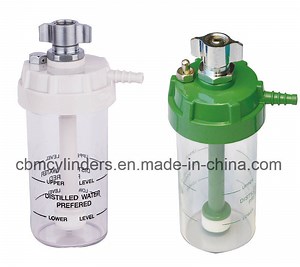 [Hot Item] Reuseable Medical Bubble Humidifiers for Oxygen Breathing Bottle#200ml