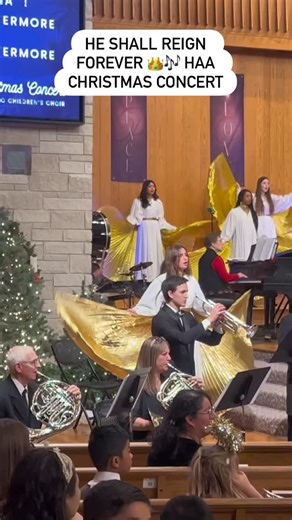 39 reactions | ✨ HAA Christmas Concert | He Shall Reign Forever ✨...
