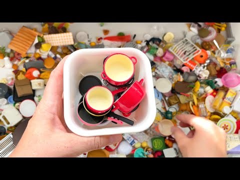 Best of Miniature Kitchen set Installation | Re-ment Collection PART 1