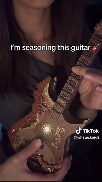 Seasoning a Guitar: A Unique Wooden Puzzle Experience