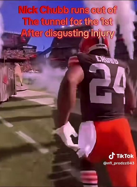 Times when nfl was more than a game #fyp##nfl##browns##football##sad##trending##nickchubb##emotional@@Nick Chubb