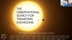 The Observational Search for Exomoons - Prof David Kipping (Columbia), APEX Seminar 2024-03-01