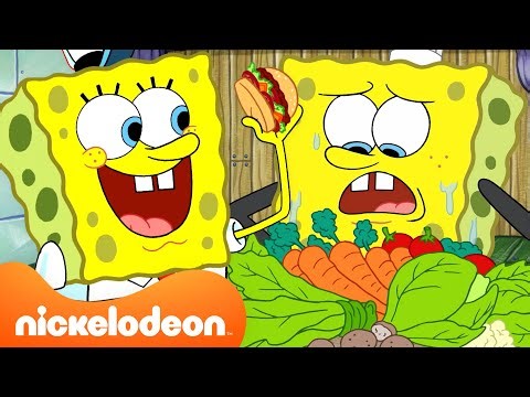 SpongeBob Be COOKIN' 🔥 | 10 Minute Compilation | Nickelodeon UK