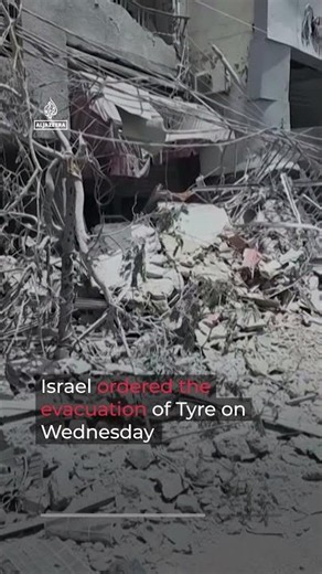 Defiant Lebanese families refuse to leave Tyre after homes bombed