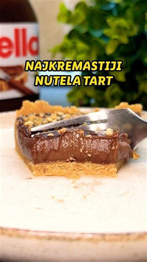 Topi se u ustima!🤤 #nutella #tart #recipe #gastrobrat # #lidlsrbija