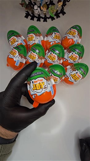 Kinder joy ,Minecraft collection 2026.Part17#kinderjoytoys #kinderjoy #minecraft #shorts #open #asmr