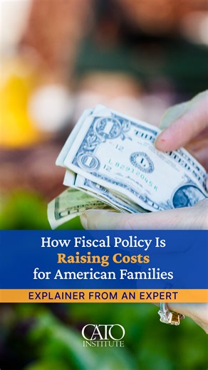 Affordability comes from productivity, not politics — from letting markets work, letting prices convey real information, and letting Americans keep more of what they earn. No subsidy can outrun inflation. No price control can fix scarcity. And no temporary government program can make up for a permanent overspending habit. Learn more from Cato Institute’s Romina Boccia. | The Cato Institute