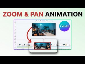 Easy Canva Animation Tutorial to Zoom & Pan Photos & Videos