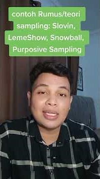 THESIS POPULATION LESS THAN 100, WHAT SAMPLING TECHNIQUE SHOULD YOU USE?