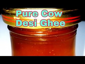 How to make Pure Cow Desi Ghee in 30 minutes.. Tips of Cow Ghee & Simple Recipe...