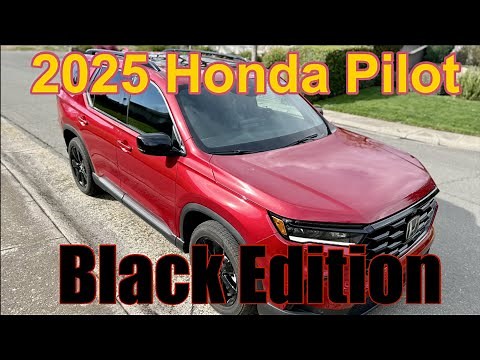 2025 Honda Pilot Black Edition Review | AWD Test, Features & Real-World Driving