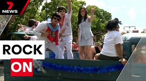 More than 20,000 fans have put on their wigs and sequin jumpsuits for the 32nd Parkes Elvis Festival. 📱Download the 7NEWS app: 7news.link/7newsapp #7NEWS | 7NEWS Sydney
