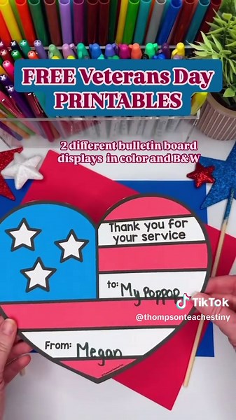 Celebrating Veterans Day with Free Printables